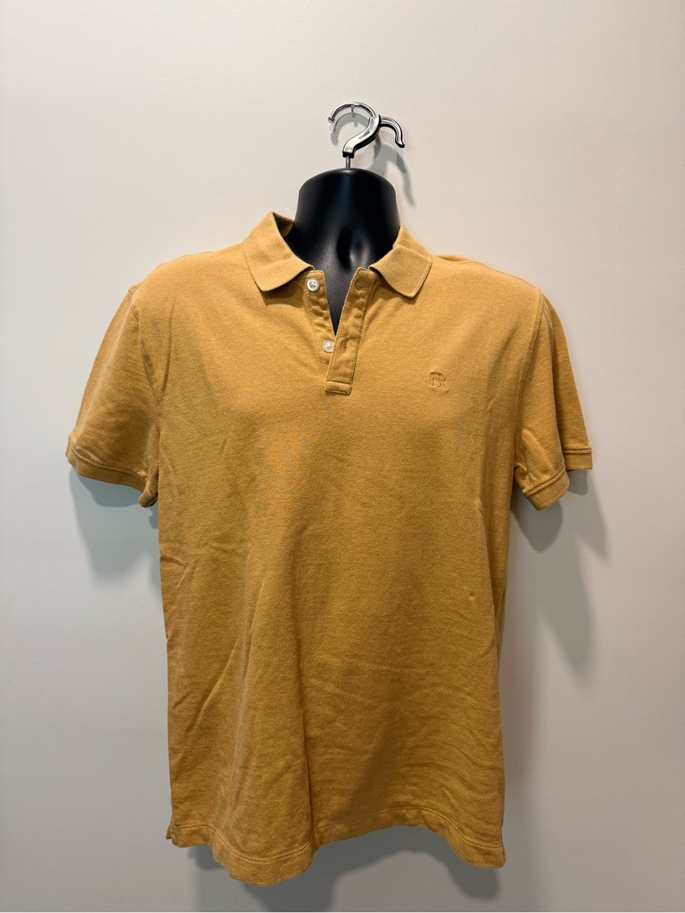 Banana Republic Mustard Polo Shirt